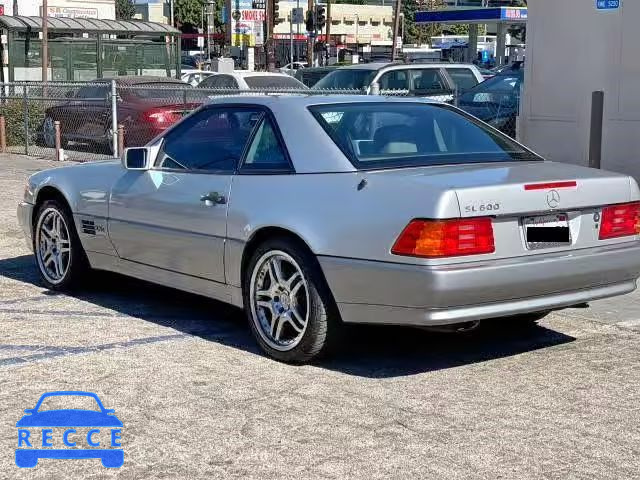 1995 MERCEDES-BENZ SL 600 WDBFA76EXSF110488 image 2