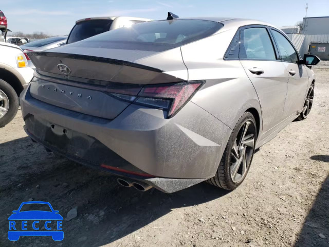 2021 HYUNDAI ELANTRA N KMHLR4AF9MU149627 image 3