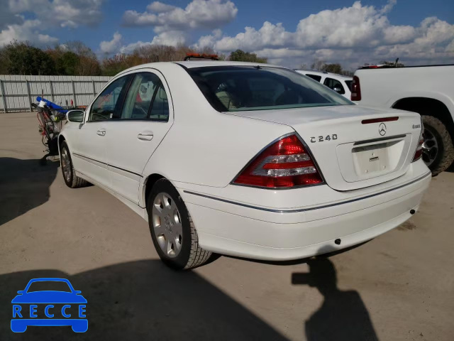 2005 MERCEDES-BENZ C CLASS WDBRF81J25F710581 image 2