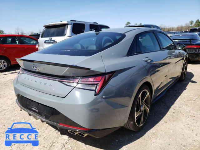 2021 HYUNDAI ELANTRA N KMHLR4AF7MU111216 image 3
