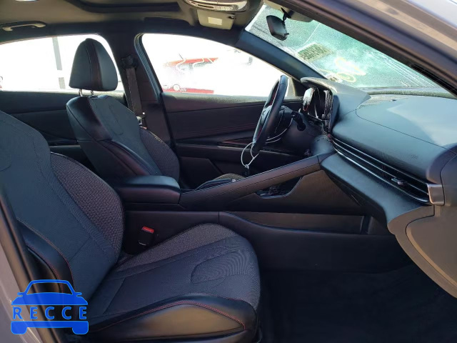 2021 HYUNDAI ELANTRA N KMHLR4AF7MU111216 image 4