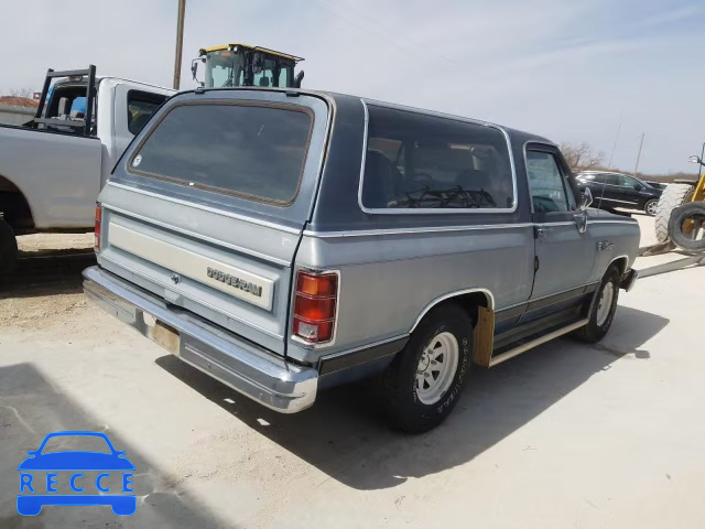 1988 DODGE RAMCHARGER 3B4GD12Y6JM808036 image 3