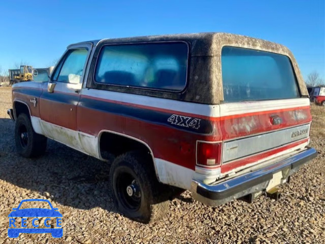 1984 CHEVROLET BLAZER K10 1G8EK18H0EF127023 image 2