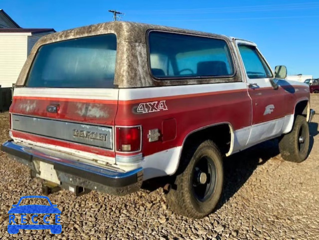 1984 CHEVROLET BLAZER K10 1G8EK18H0EF127023 image 3