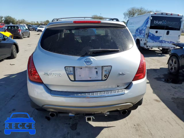 2006 NISSAN MURANO S/M JN8AZ08T96W418463 зображення 5