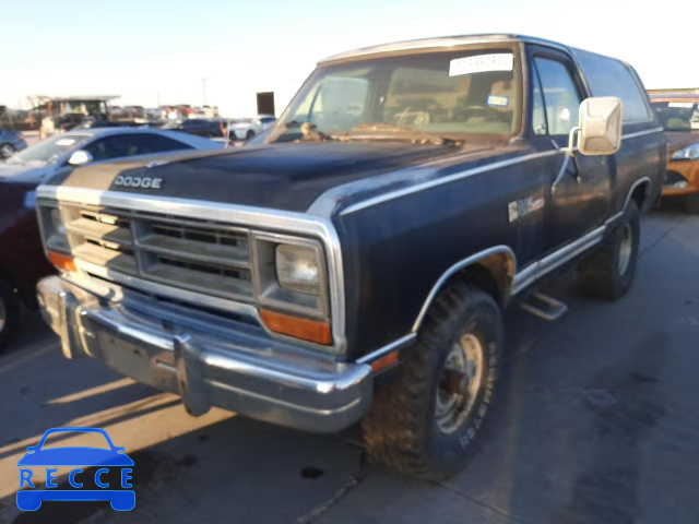 1987 DODGE RAMCHARGER 3B4GW12T8HM738127 image 1