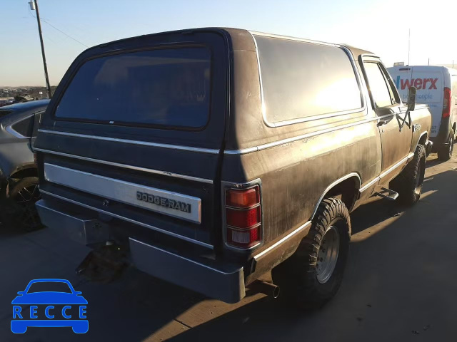 1987 DODGE RAMCHARGER 3B4GW12T8HM738127 image 3