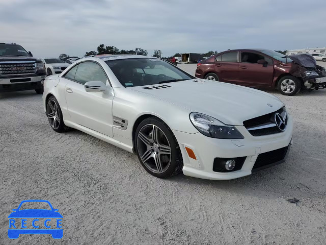 2009 MERCEDES-BENZ SL 63 AMG WDBSK70F29F152239 image 3