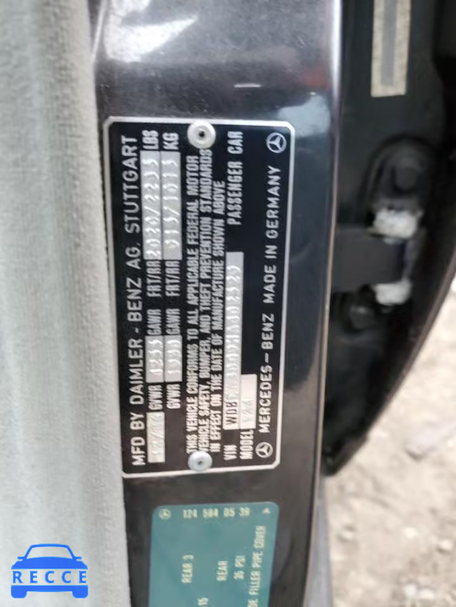 1989 MERCEDES-BENZ 300-CLASS WDBEA30D9HA402529 image 11