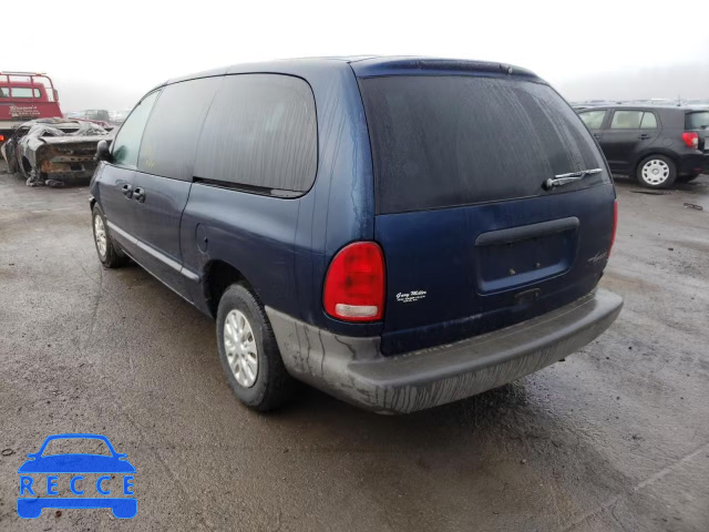 2000 PLYMOUTH VOYAGER 2P4GP24R4YR608034 зображення 2