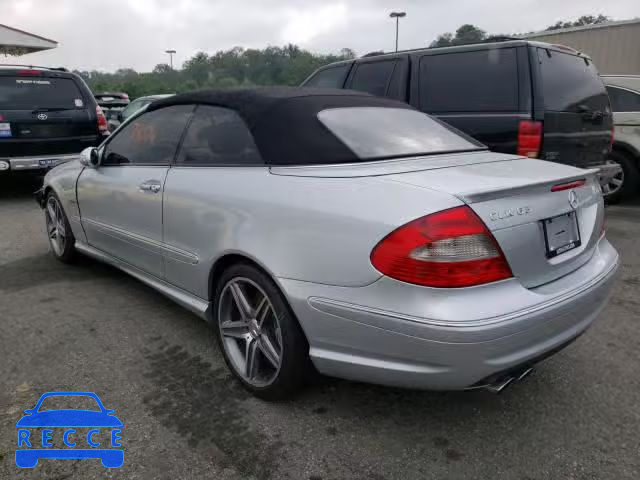 2007 MERCEDES-BENZ CLK 63 AMG WDBTK77G17T075834 image 2