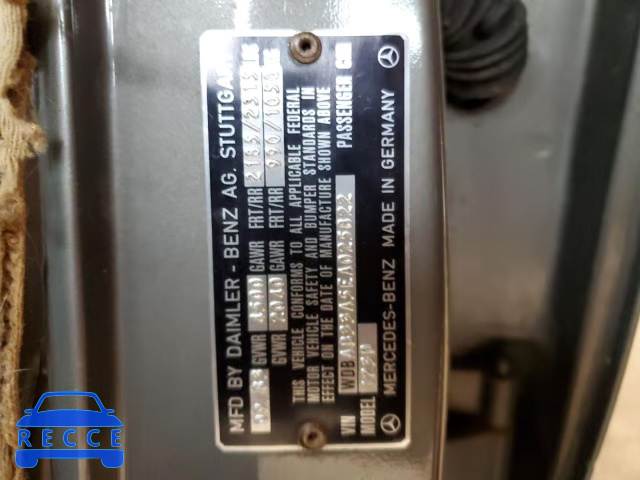 1985 MERCEDES-BENZ 300-CLASS WDBAB33A5EA025822 image 11