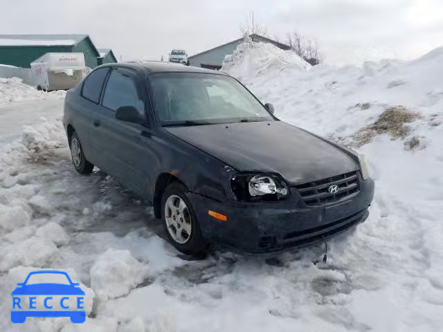 2003 HYUNDAI ACCENT BAS KMHCG35GX3U253707 image 0