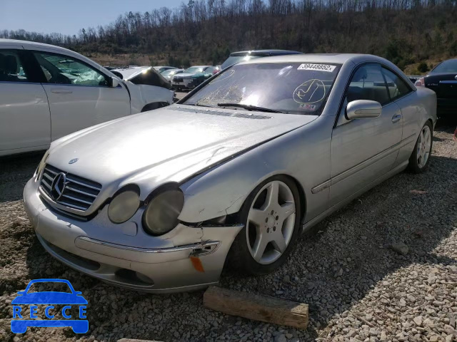 2002 MERCEDES-BENZ CL 600 WDBPJ78J72A018976 image 1