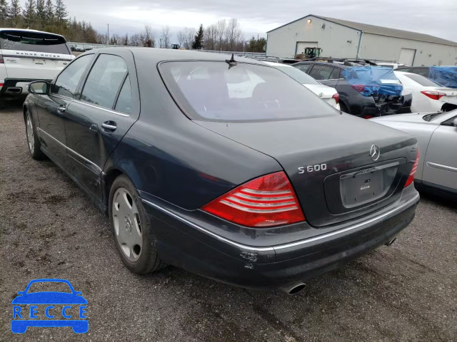 2004 MERCEDES-BENZ S 600 WDBNG76J74A390510 image 2