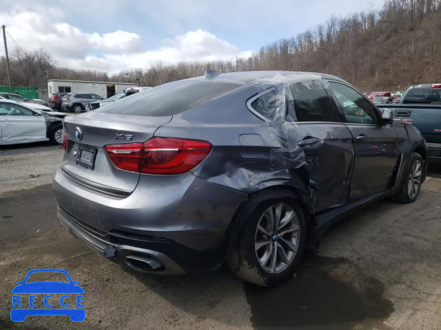 2017 BMW X6 XDRIVE5 5UXKU6C37H0W38651 зображення 3