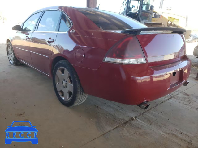 2008 CHEVROLET IMPALA SS 2G1WD58C289134125 зображення 2