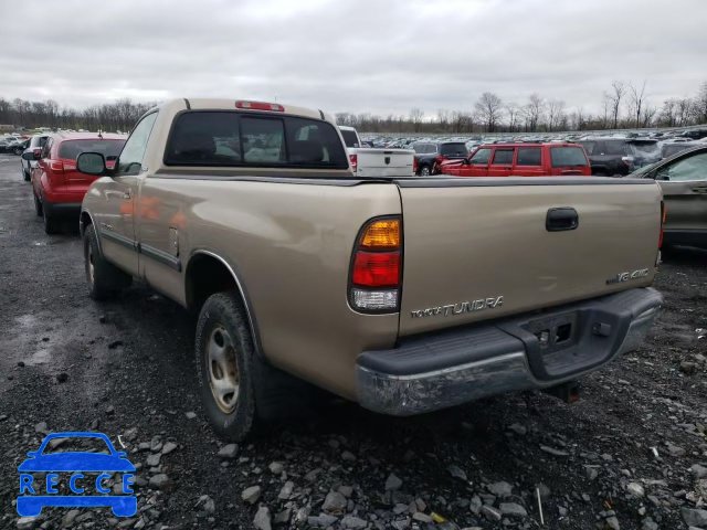 2002 TOYOTA TUNDRA SR5 5TBKT441X2S303886 зображення 2