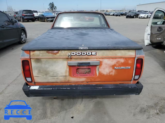 1983 DODGE RAMPAGE 1B7EZ44C5DD118079 зображення 5