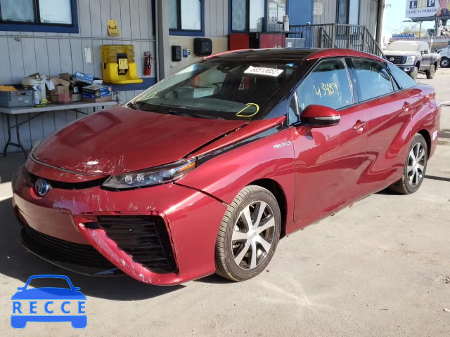 2019 TOYOTA MIRAI JTDBVRBD0KA005680 image 1