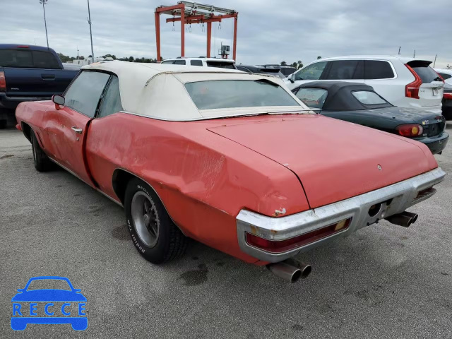 1972 PONTIAC LEMANS 2D67M2P208821 image 2