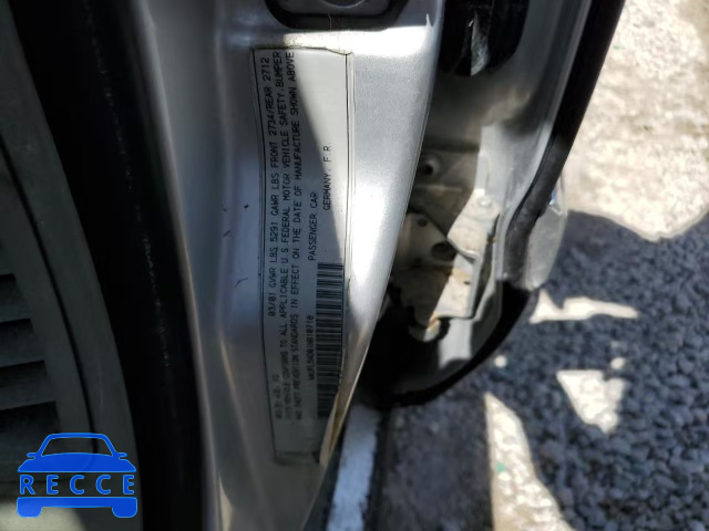 2001 AUDI A8 QUATTRO WAUFL54D01N010718 Bild 9