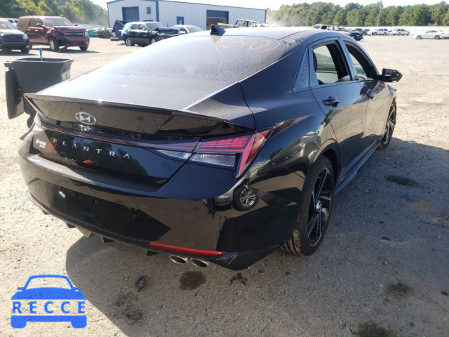 2021 HYUNDAI ELANTRA N KMHLR4AF9MU182594 зображення 3