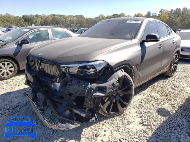 2020 BMW X6 XDRIVE4 5UXCY6C0XL9D49334 image 1