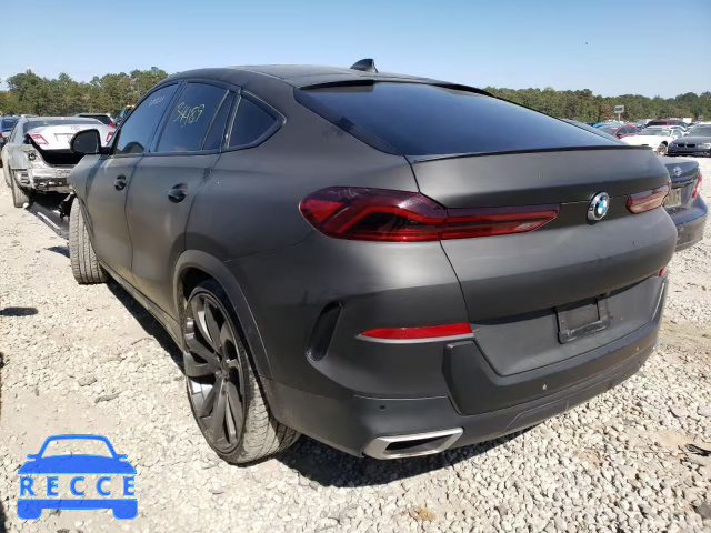2020 BMW X6 XDRIVE4 5UXCY6C0XL9D49334 image 2