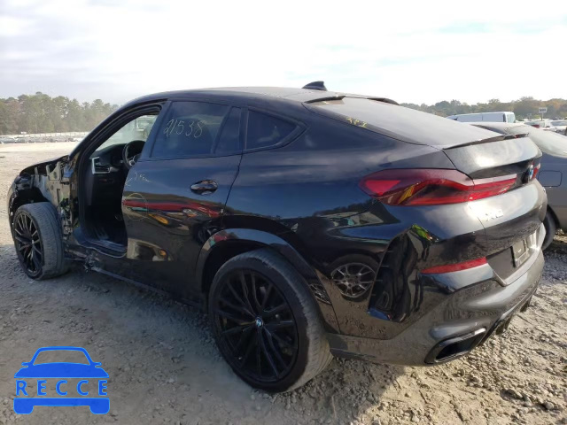 2022 BMW X6 XDRIVE4 5UXCY6C08N9L22942 image 2