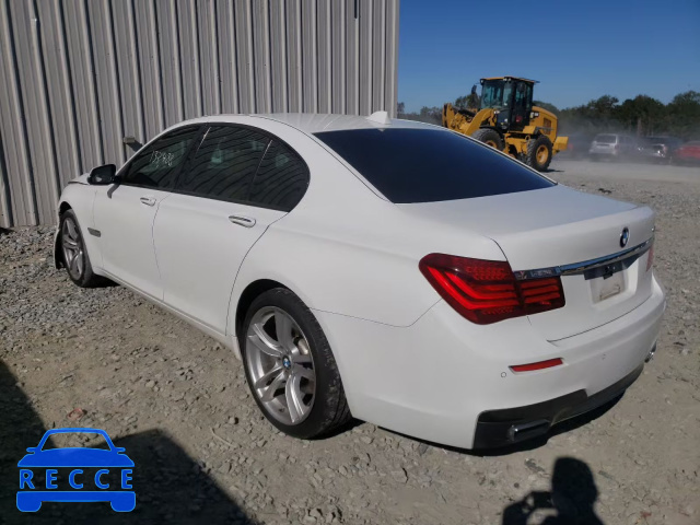 2014 BMW 740 I WBAYA6C50ED144669 зображення 2