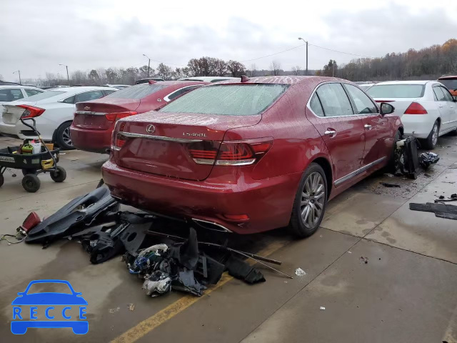 2014 LEXUS LS 460L JTHGL5EF3E5052845 зображення 3