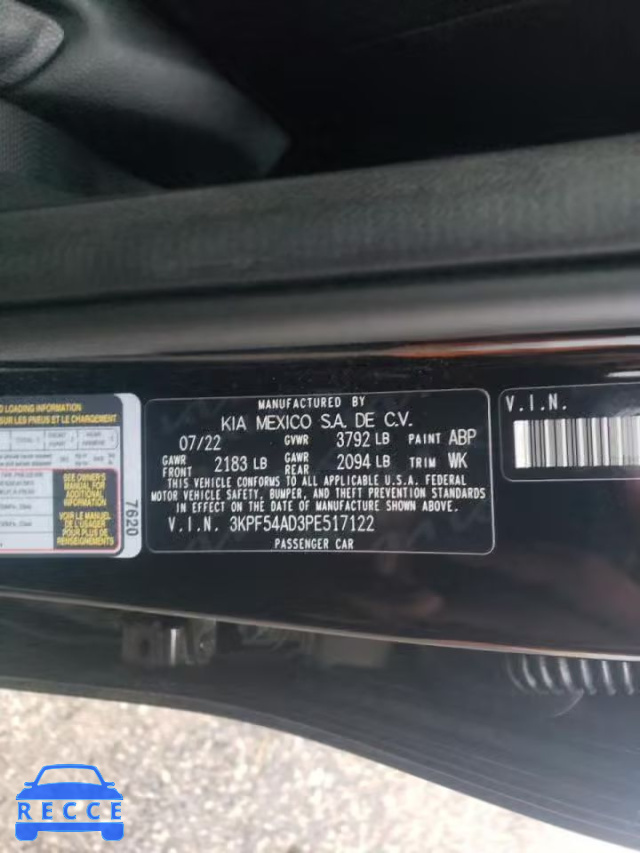 2023 KIA FORTE GT L 3KPF54AD3PE517122 зображення 9