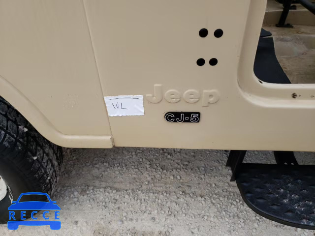 1974 JEEP CJ5 J4F835TA90301 image 8