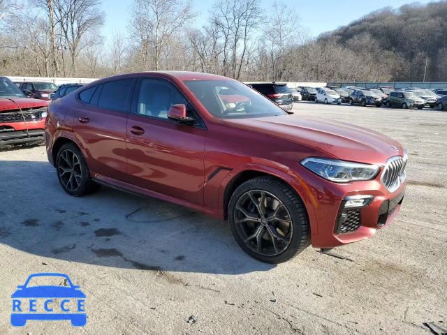 2020 BMW X6 XDRIVE4 5UXCY6C0XL9C68589 image 3