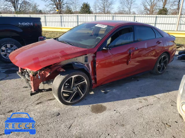 2021 HYUNDAI ELANTRA N KMHLR4AF5MU164416 image 0