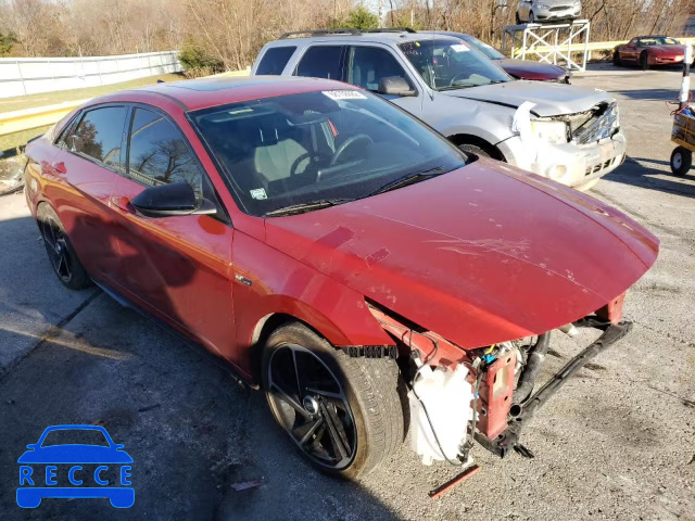 2021 HYUNDAI ELANTRA N KMHLR4AF5MU164416 image 3