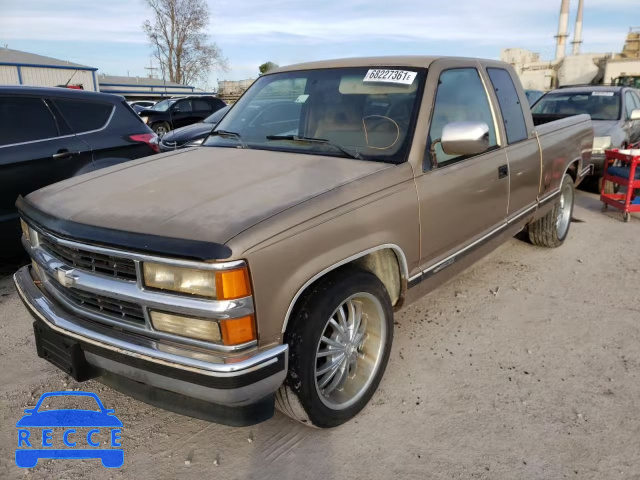 1994 CHEVROLET 1500 SILVE 2GCEC19K7R1255317 image 1