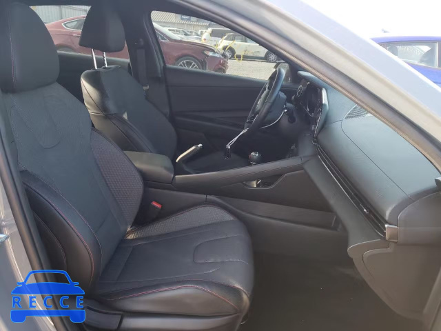 2021 HYUNDAI ELANTRA N KMHLR4AF9MU182403 image 4