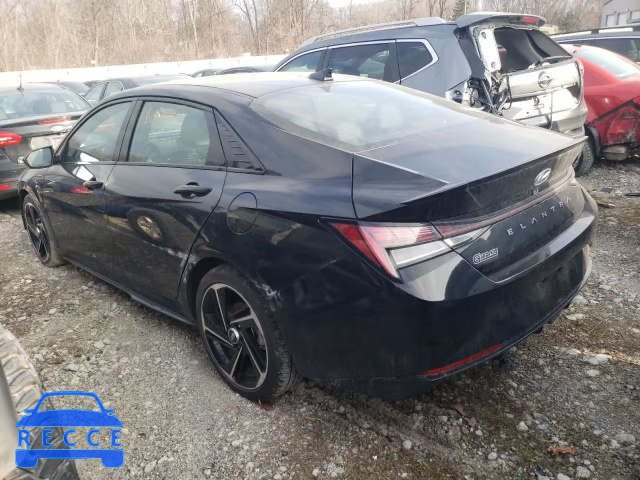 2021 HYUNDAI ELANTRA N KMHLR4AF9MU190369 image 2