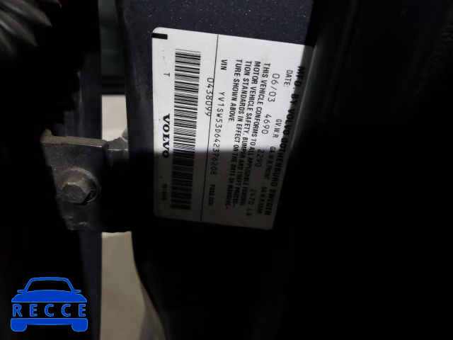 2004 VOLVO V70 T5 TUR YV1SW53D642376208 image 11