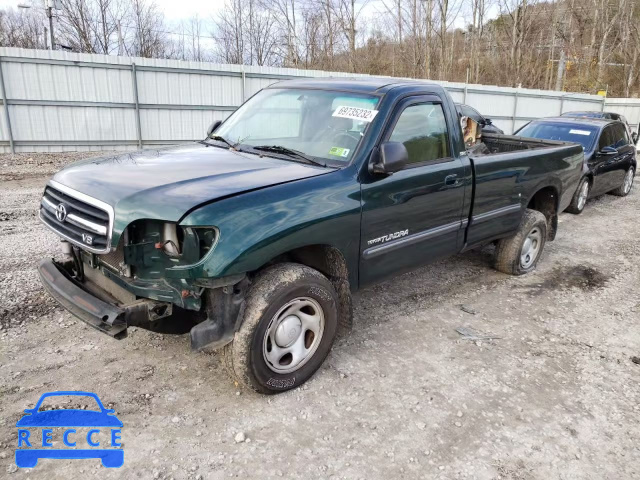 2002 TOYOTA TUNDRA SR5 5TBKT44182S247401 зображення 0