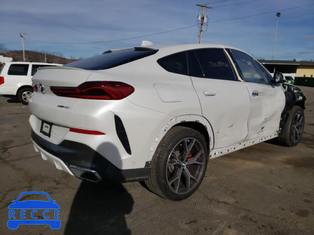 2021 BMW X6 XDRIVE4 5UXCY6C05M9G68416 image 3