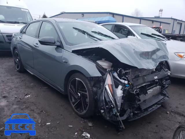2021 HYUNDAI ELANTRA N KMHLR4AF4MU148918 image 0