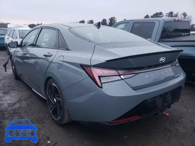 2021 HYUNDAI ELANTRA N KMHLR4AF4MU148918 image 2