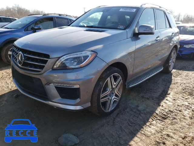 2012 MERCEDES-BENZ ML 63 AMG 4JGDA7EB7CA054150 зображення 0