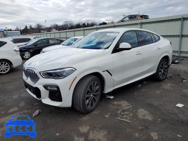 2021 BMW X6 XDRIVE4 5UXCY6C02M9E69873 image 0