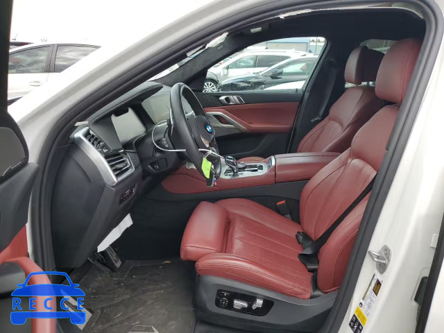 2021 BMW X6 XDRIVE4 5UXCY6C02M9E69873 image 6