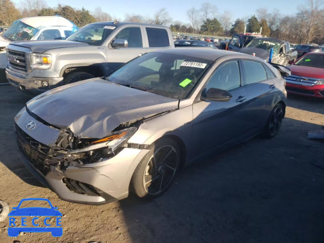 2021 HYUNDAI ELANTRA N KMHLR4AF3MU106319 image 0