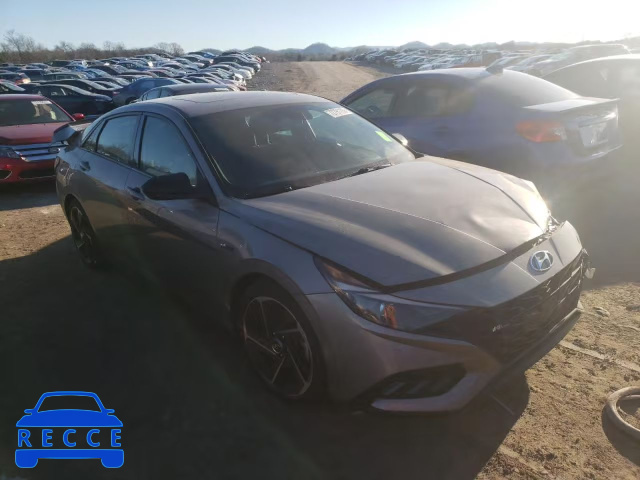 2021 HYUNDAI ELANTRA N KMHLR4AF3MU106319 image 3